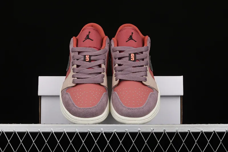 All categories Air Jordan Jordan series basketball shoes Air Jordan 1 Low G version pure original Air Jordan 1 Low AJ1 Joe 1 red pink purple stitching DC0774-602